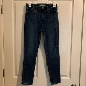 Levi’s high rise skinny jeans